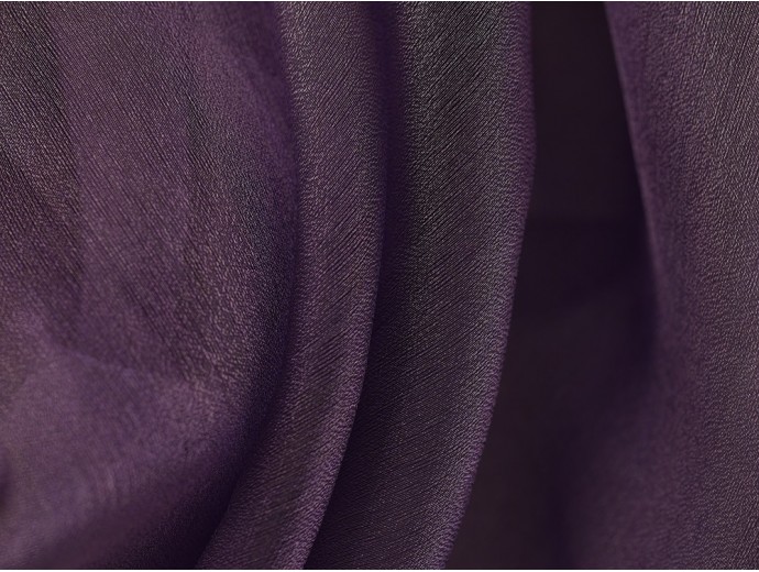 Crystal Organza Fabric - Violet