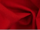 Linen Fabric - Cardinal Red
