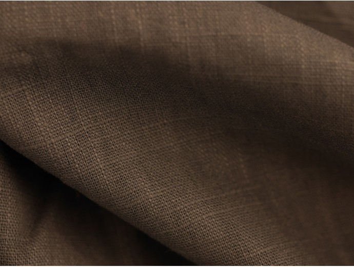 Linen Fabric - Antracite