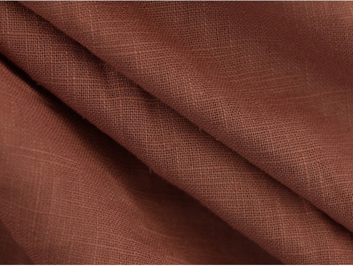 Linen Fabric - Mauve