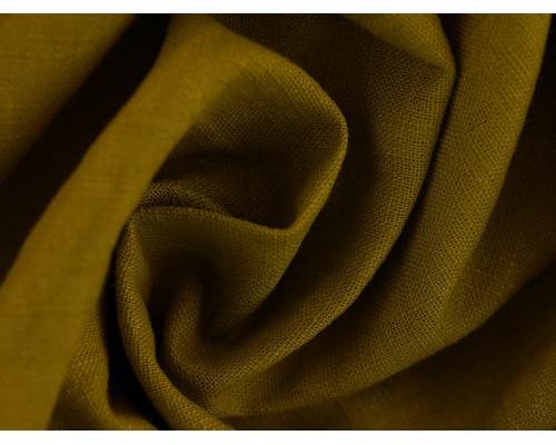 Linen Fabric - Moss