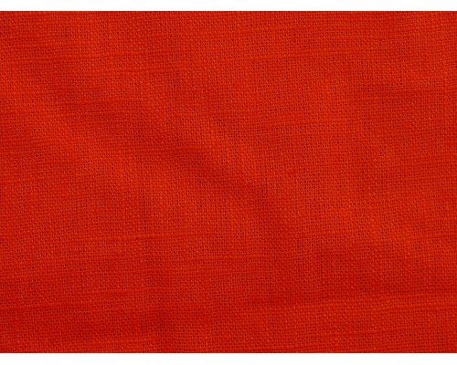 Linen Fabric - Orange