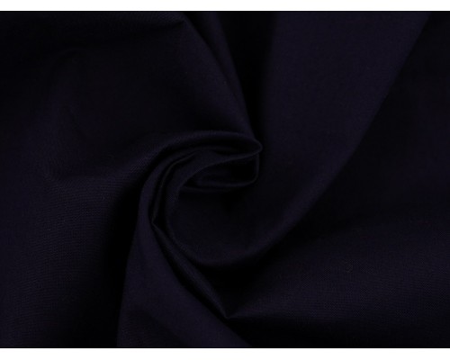 Poplin Fabric - Navy