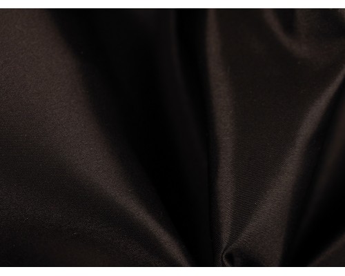 Duchess Satin Fabric - Black