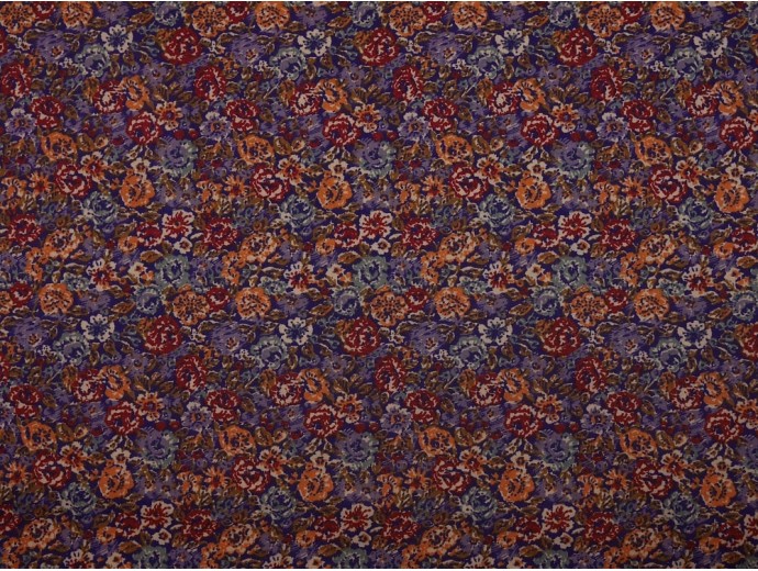 Printed Cotton Lawn Fabric - Picardy