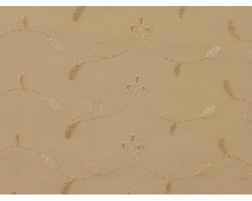 Broderie Anglaise Fabric - Cream