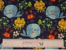 Printed Cotton Poplin Fabric - Poulpy