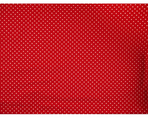 Printed Cotton Poplin Fabric -  Polka Dot