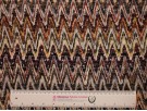 Coarse Gauge Knit Fabric - Zigzag