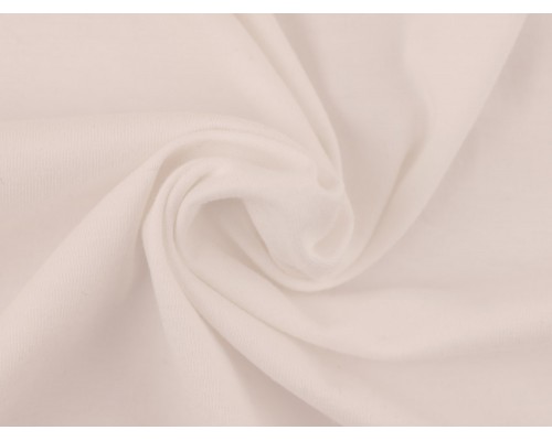 Single Jersey Fabric - White