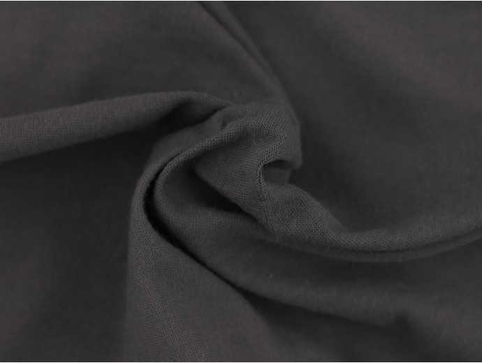Single Jersey Fabric - Dark Grey