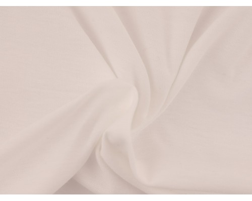 Single Jersey Fabric - White