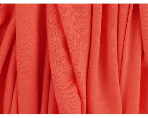Single Jersey Fabric - Coral