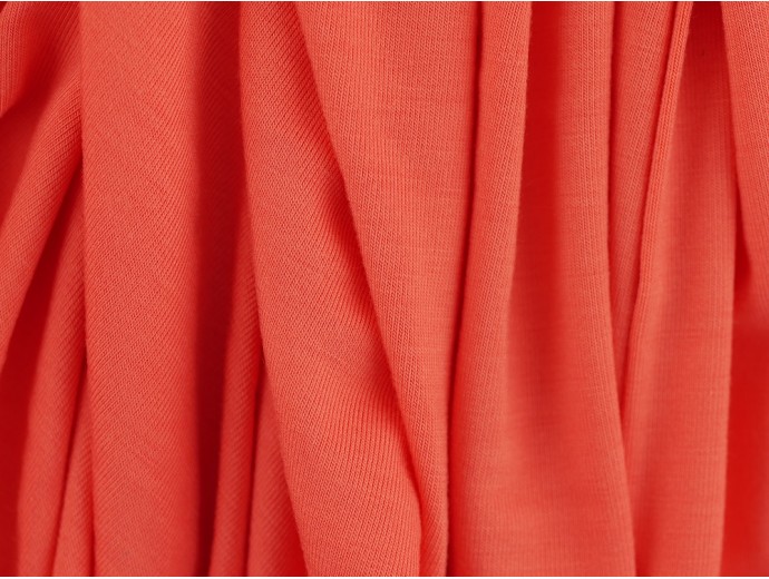 Single Jersey Fabric - Coral