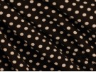 Printed Viscose Jersey Fabric - Polka Dot