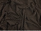Printed Viscose Jersey Fabric - Polka Dot