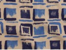 Printed Viscose Jersey Fabric - Rain Blocks