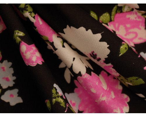Printed Viscose Jersey Fabric - Felicity Floral