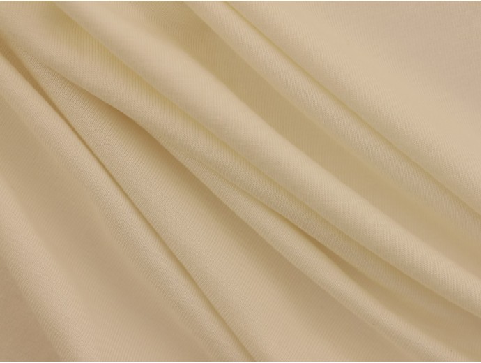Single Jersey Fabric - Ivory