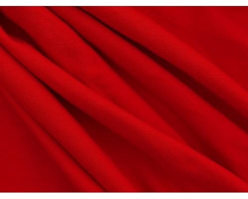 Single Jersey Fabric - Red