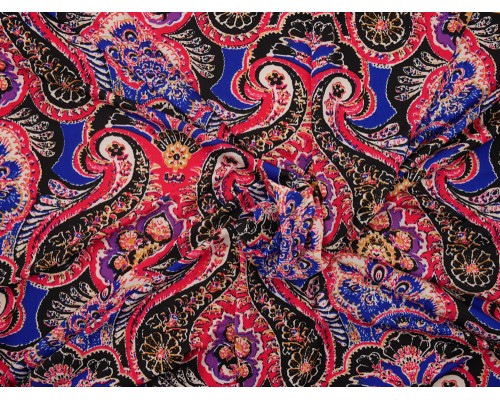Single Jersey Fabric - Paisley Print
