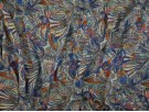 Single Jersey Printed Fabric - Abstract Foxglove