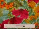 Single Jersey Printed Fabric - Watercolour Floral