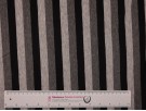 Single Jersey Stripe Fabric - Black / Grey