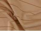 Single Jersey Stripe Fabric - Beige / Gold