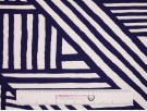 Single Jersey Printed Fabric - Haphazard Stripe